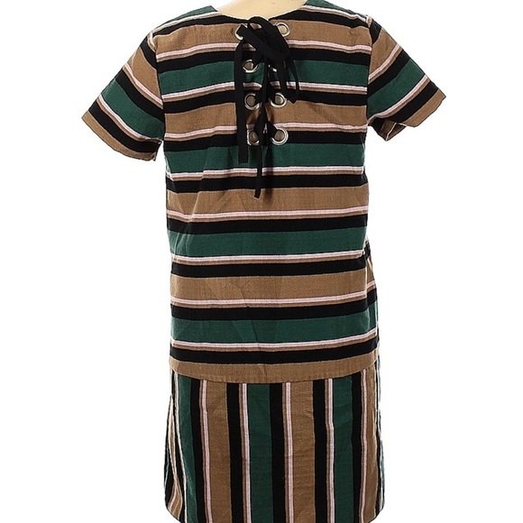 Maeve Anthropologie Striped Shift Dress Medium - Picture 3 of 6